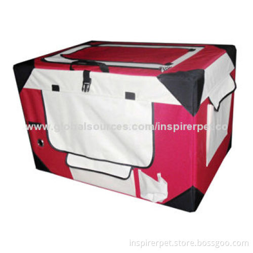 Travel Dog Crate with Curtain, Carry Bag